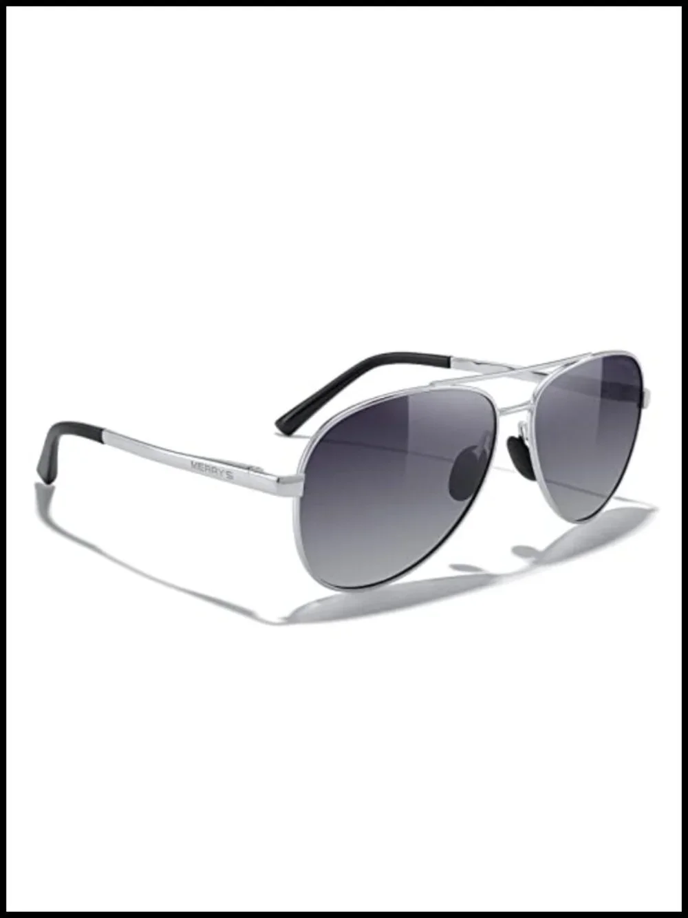 Polarized Aviator Sunglasses UV 400 Protection Metal Frame Mirrored Lens